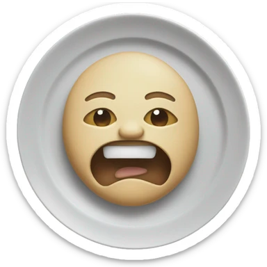 Malatang on a plate sticker