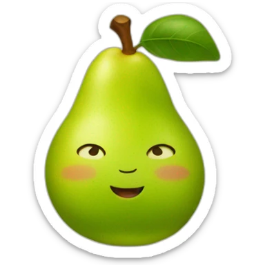 pear sticker