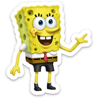 Spongebob sticker