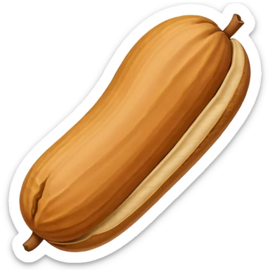 Peanut sticker