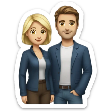 elma yiyen kaplumbağa ve kurt sticker