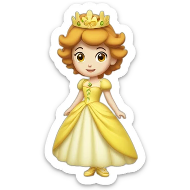 Princess Daisy sticker