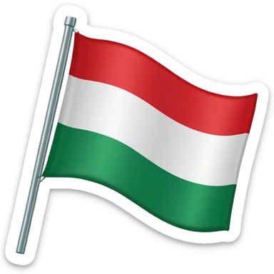 italian flag sticker