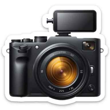 Mirrorless camera
 sticker