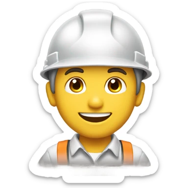 smiling boys in tradesmen attire sticker