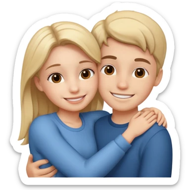 Make a girl and boy inlove sticker