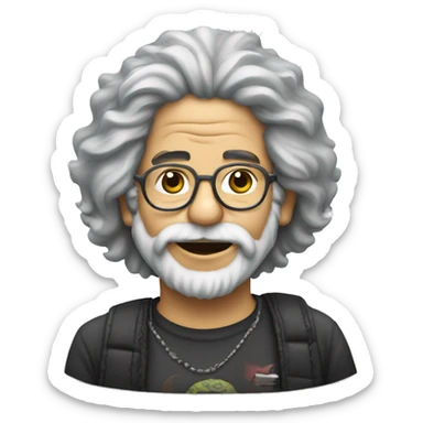 Jerry garcia  sticker