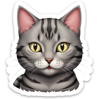 Guts from beserk as a cat sticker