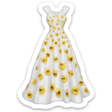 Alexander McQueen spray dress sticker