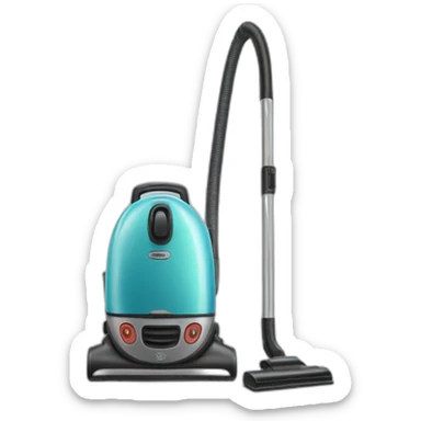Vacuum cleaner sticker