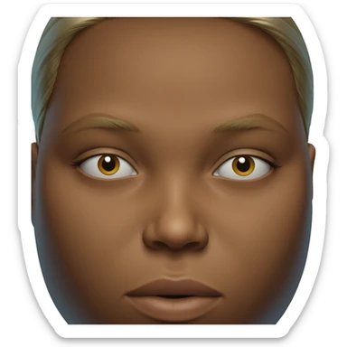 blonde girl looking at viewer sticker