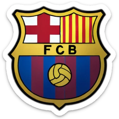 Barca logo sticker