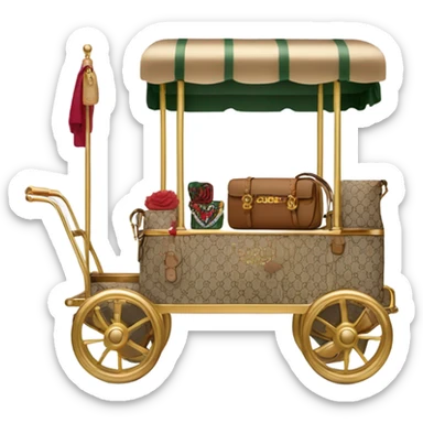 Gucci cart sticker