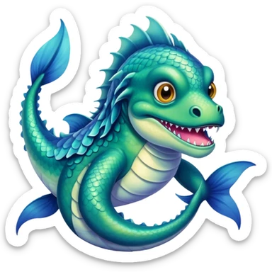 A transgender sea monster sticker