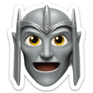 Sauron the lord of the rings sticker