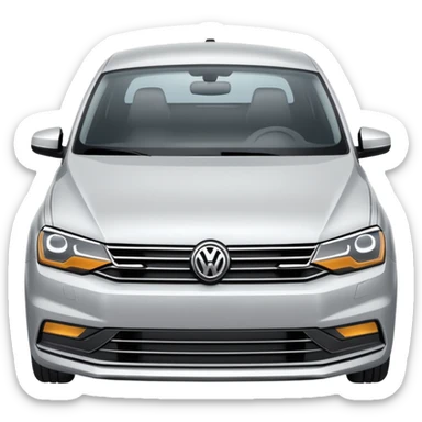 Jetta 2019 blanco plata sticker