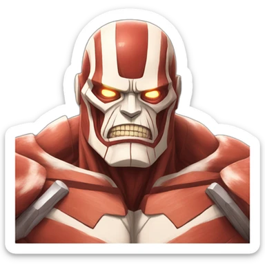 Colossal titan sticker