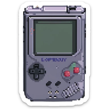 1930s style cartoon gameboy console character

 sticker