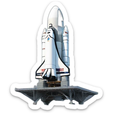 Fusée ariane 6 sticker