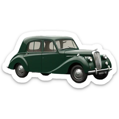 1952 Jowett Bradford  sticker