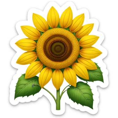sunflower emoji png sticker