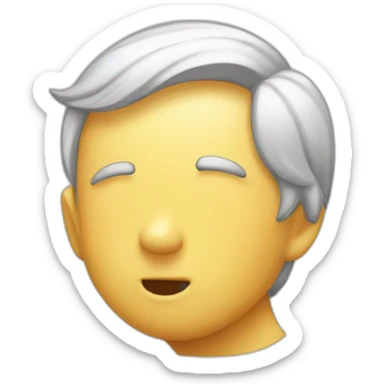 whisper in the ear sticker