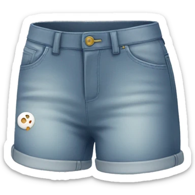Shorts girly sticker