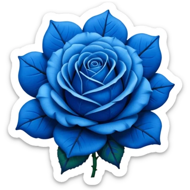 blue rose ⚘ sticker