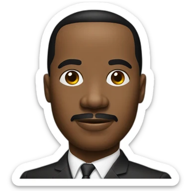 Mlk jr sticker