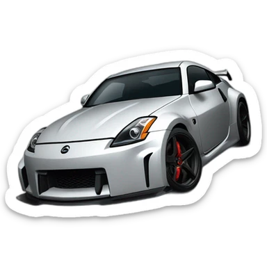 350z body kit sticker