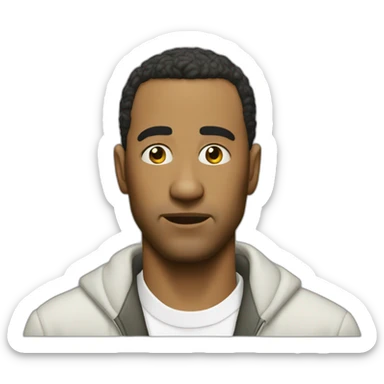 Most wanted man in 2001 sticker