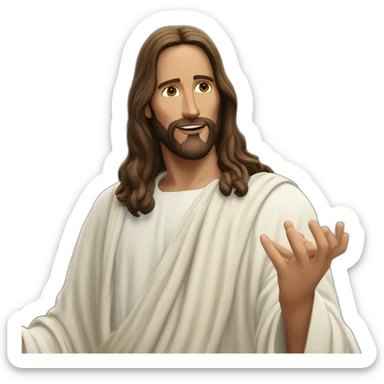 Jesus Lord love you sticker