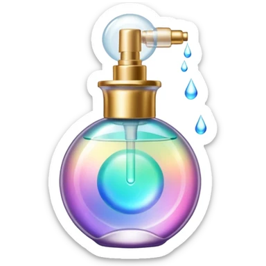 spray perfum magical sticker
