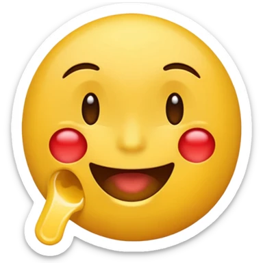 Emojis classique qui rigole et qui pleure en même temps  sticker