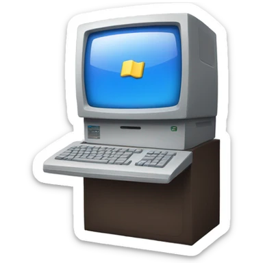 Computer wit windows 11 sticker