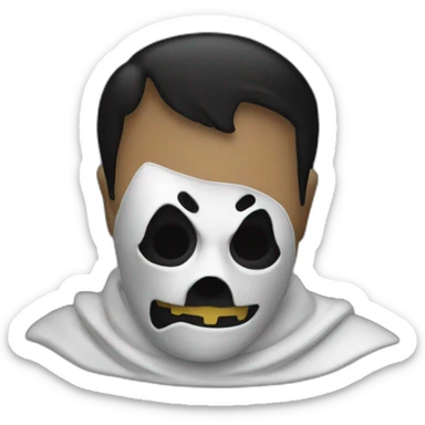 ghostface movie sticker