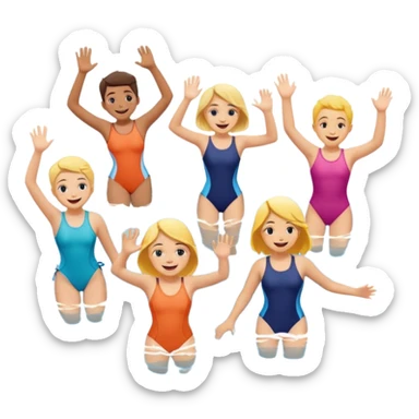 Water park fun  sticker