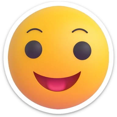 3D smiley emoji, round shape, grandfather playing board games with a grandchild, blue color, smiling face sticker