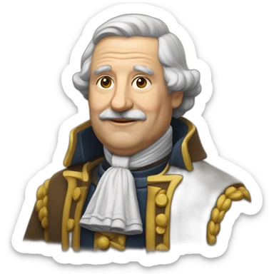 Mayor of La Ferté-Hauterive France sticker