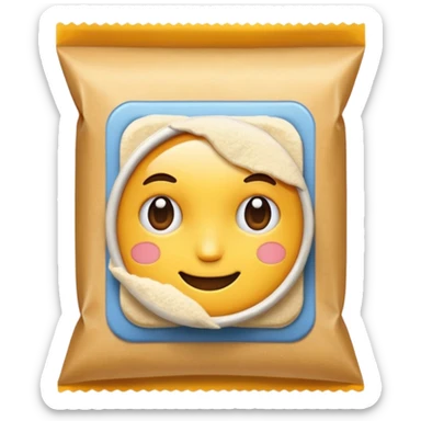 flour package sticker