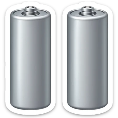 generate realistic battery for airplane
 sticker