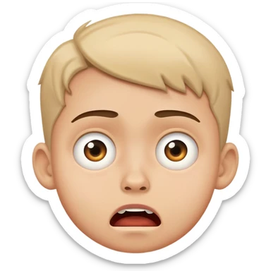 A BOY GETTING SHOT sticker