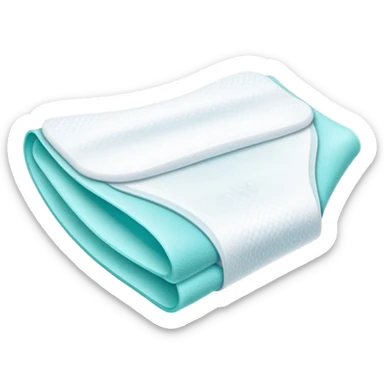 Toalla higienica sticker