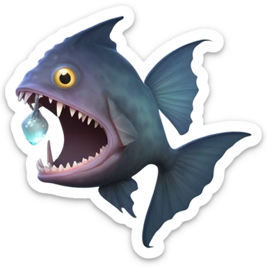Anglerfish sticker