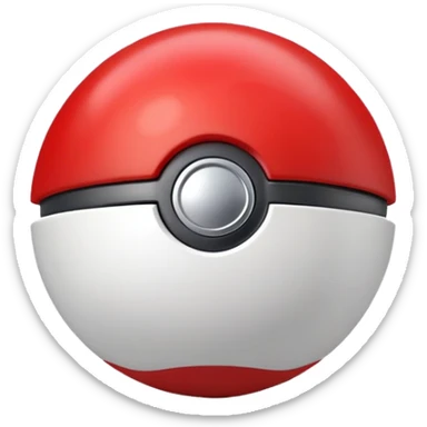 Pokéball emoji sticker