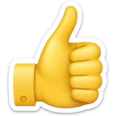 create google chat emoji (thumbs-up). sticker