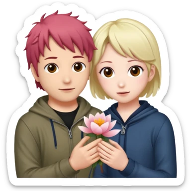 Jason the ween proposing to Sakura sticker