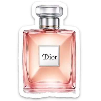 Dior perfume sticker