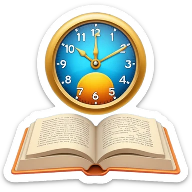 A Brief History of Time book sticker