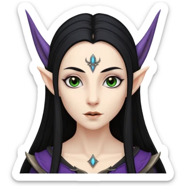 dark elf sticker